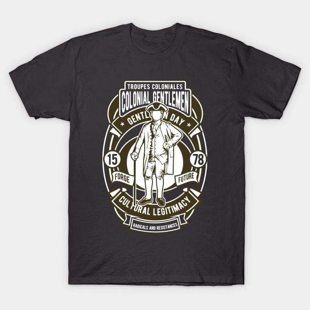 Colonial Gentlemen T-Shirt by Genuine Vintage